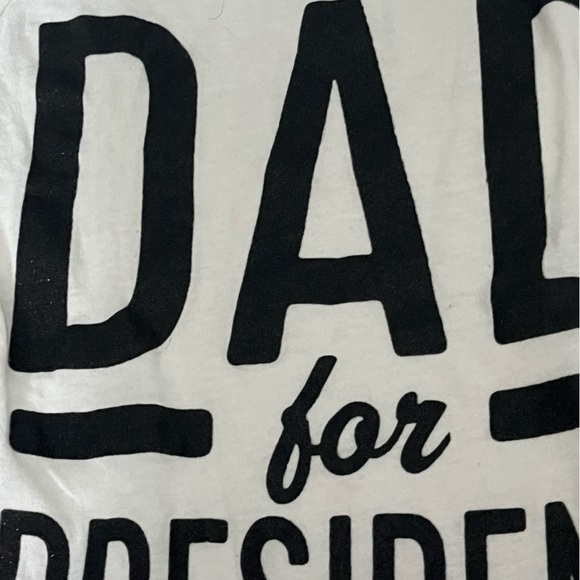 Girls The Children's Place "Dad for President" Tee Shirt Size M (7/8) - Picture 3 of 3